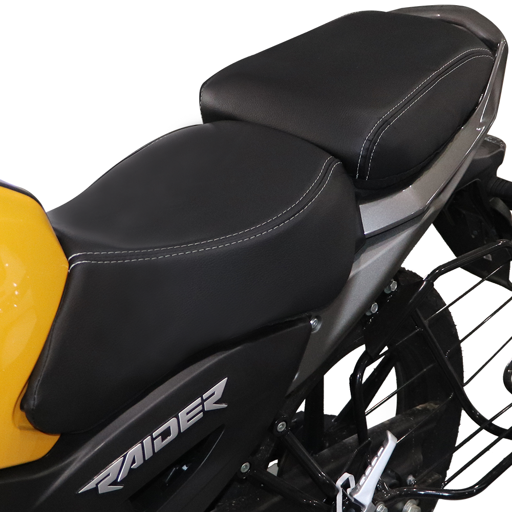 TVS Raider Eco Seat Cover Black - Stylish & Protective Design